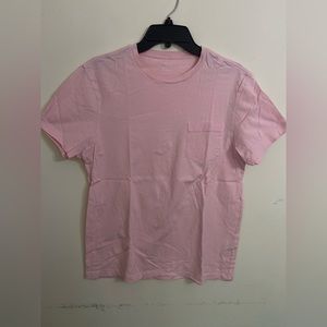J. Crew Men Slim Washed Pink Short Sleeve T-Shirt Size Medium